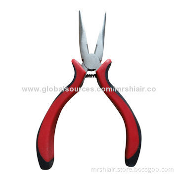 Extension Flat Plier for Cold Fusion I Tip Micro Ring Ez Weft loop Hair Accessories Tools Stainless